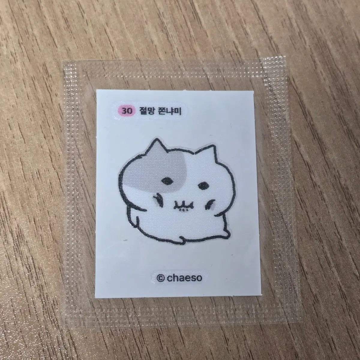 절망 쫀냐미 띠부씰