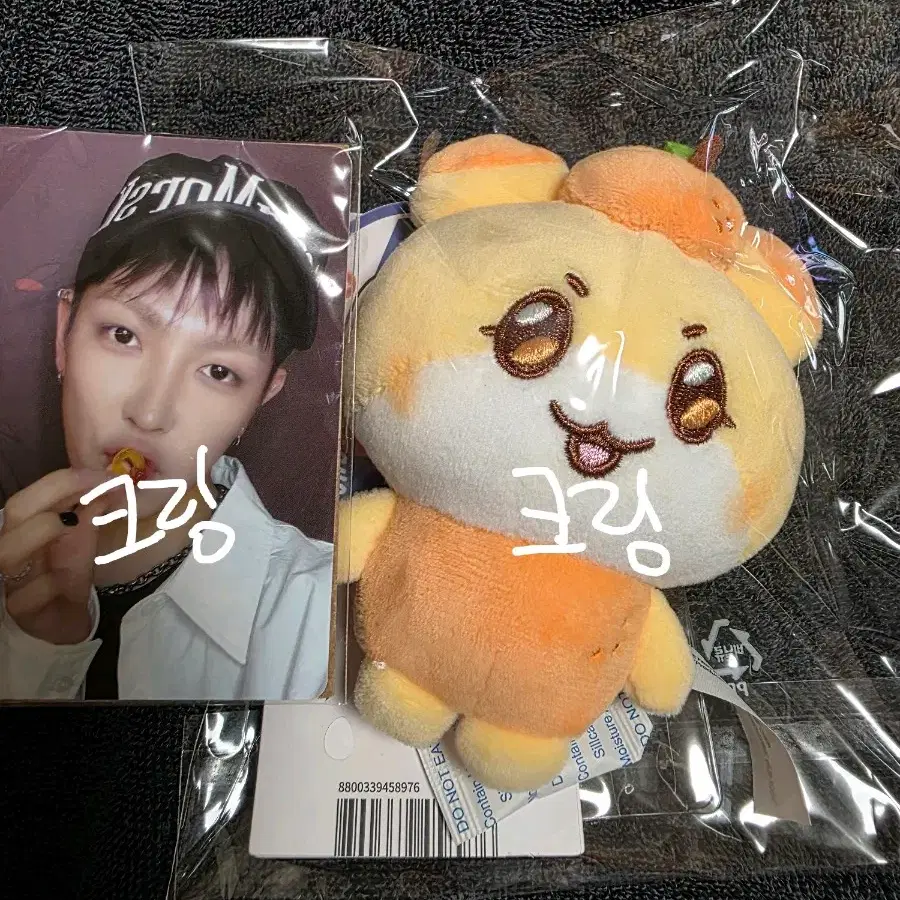 에이티즈 마이티즈 홍중 홍요 베리 브리지 페어리 과일 인형 키링