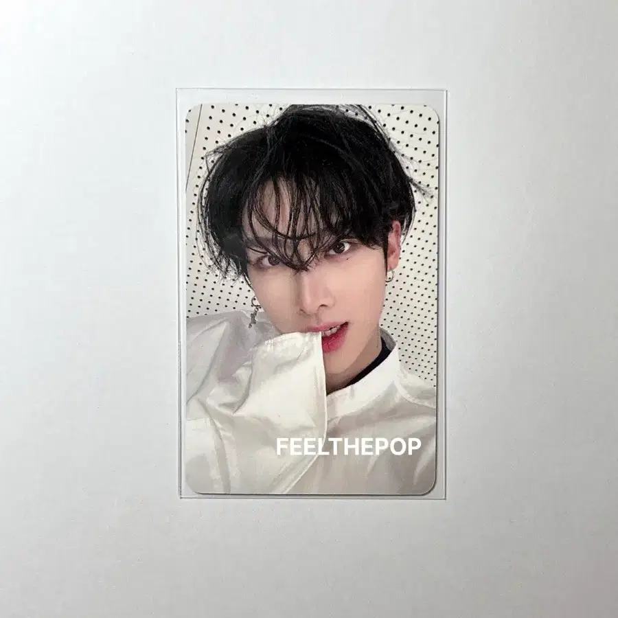 제로베이스원 제베원 앤더블 리키 blue paradise 애플뮤직 옷깨물 ZEROBASEONE AND2BLE RICKY 포카 포토카드
