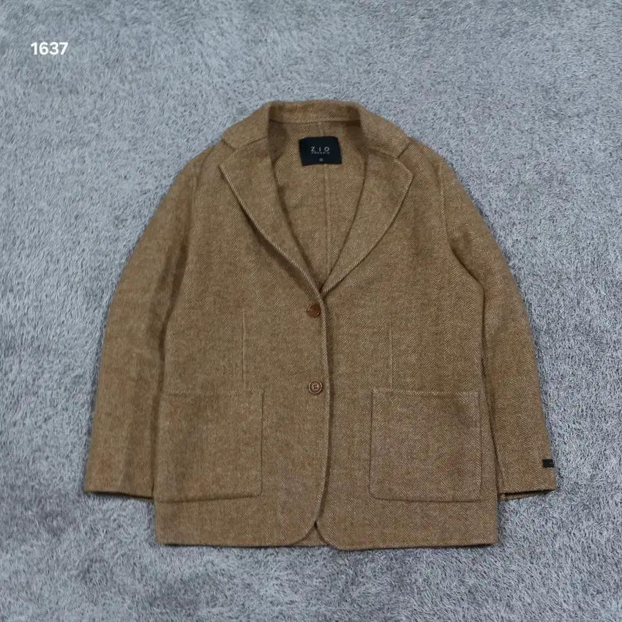 지오송지오 해링본 울 자켓 55