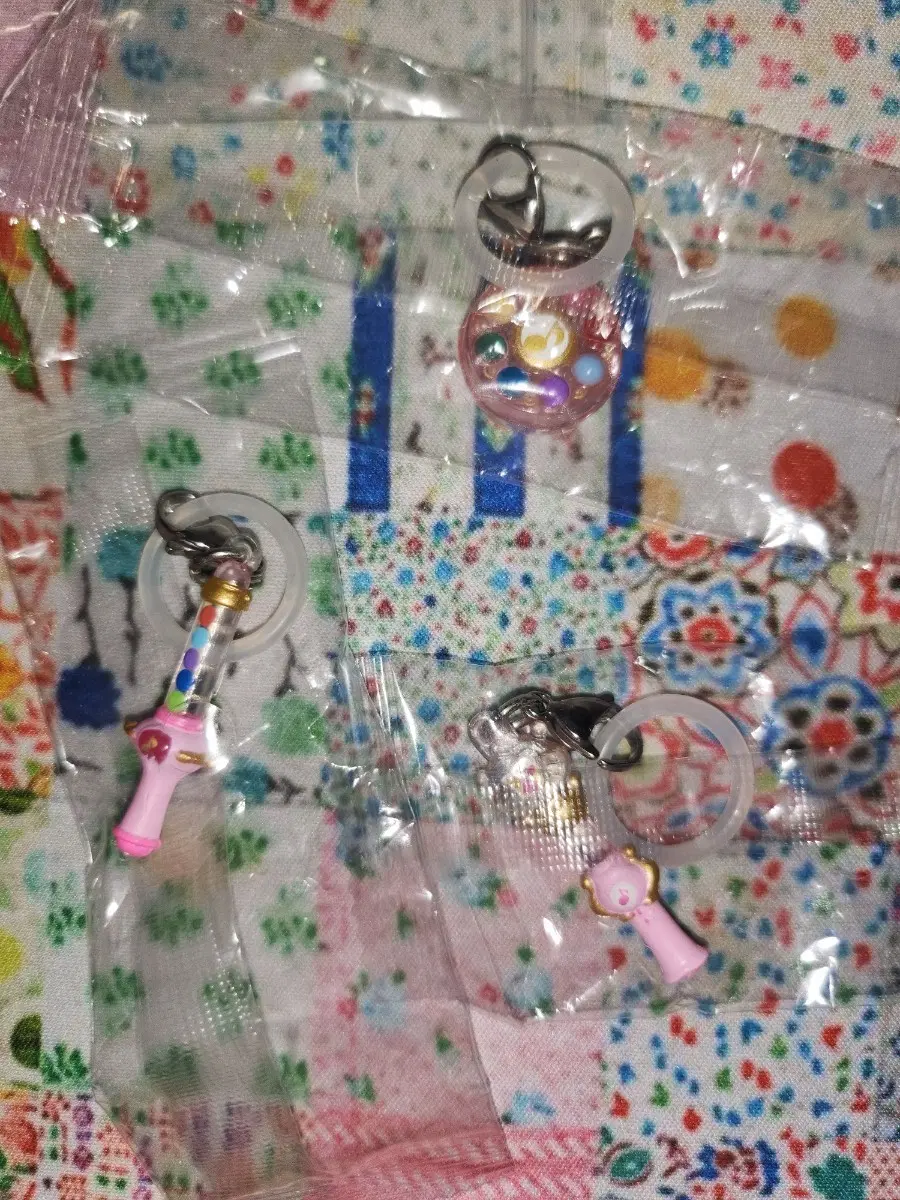 [일괄가] 오자마녀 도레미 고전 1탄 메지루시 3개 ( 마법봉 2종+ 리듬?견습?탭)