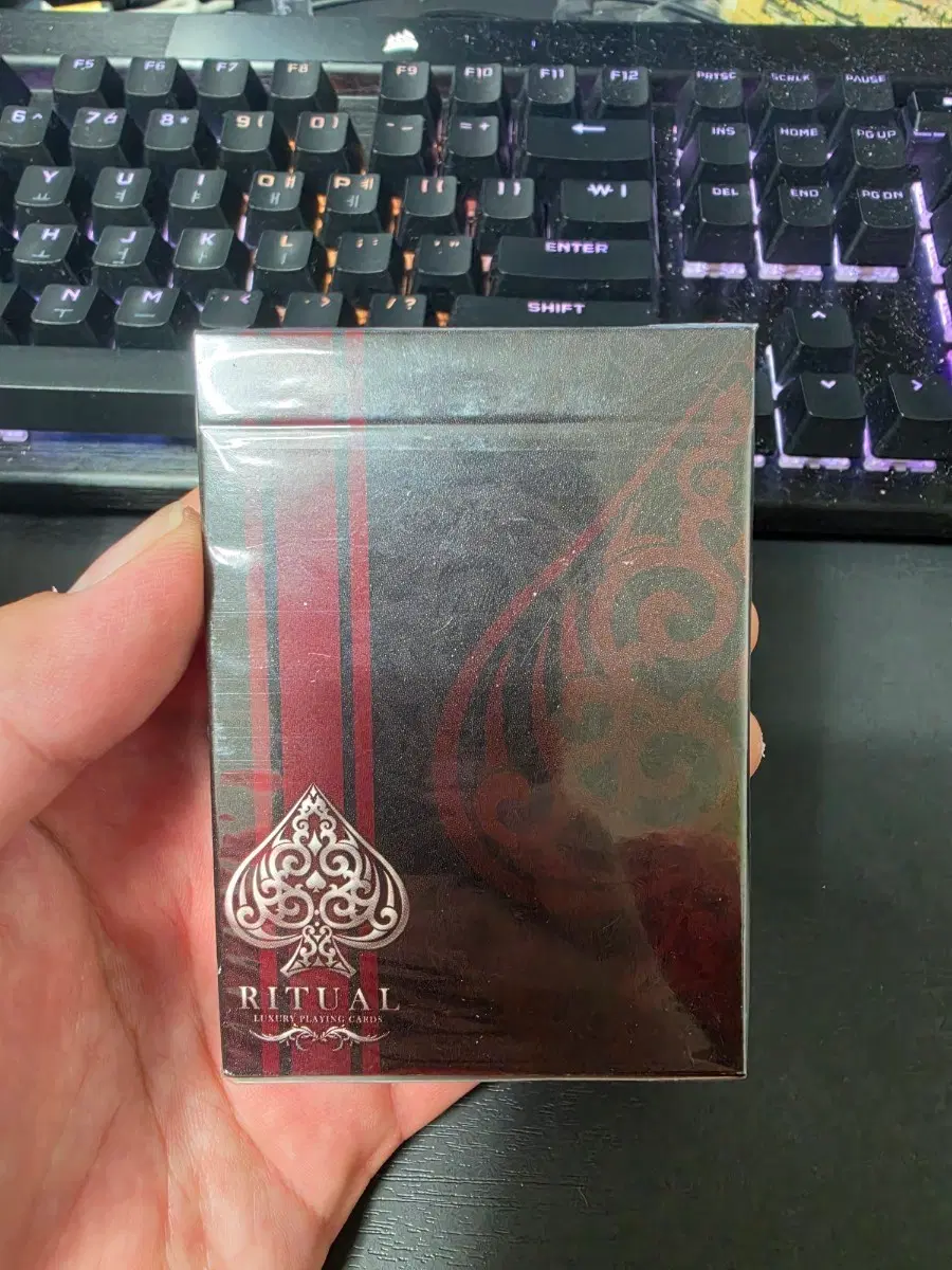 RITUAL 플레잉카드 미개봉 팝니다.