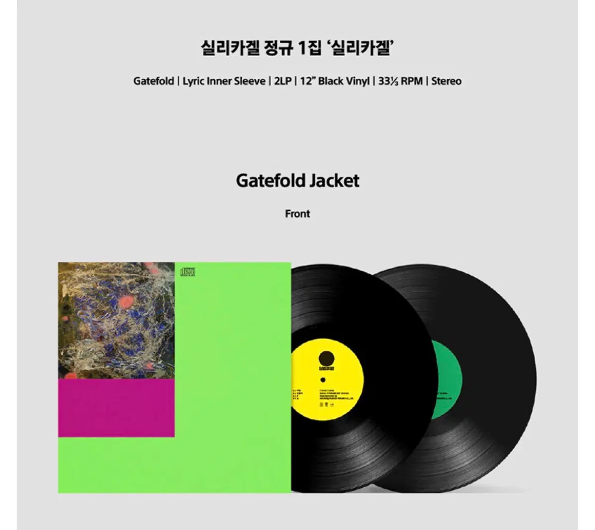 실리카겔 1집 lp