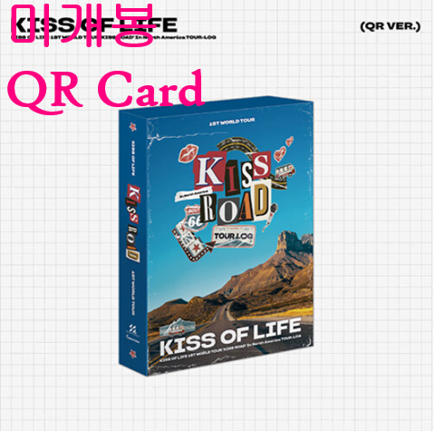 키스오브라이프 (KISS OF LIFE) - KISS OF LIFE 1ST WORLD TOUR KISS ROAD In North America TOUR-LOG (미개봉, QR)