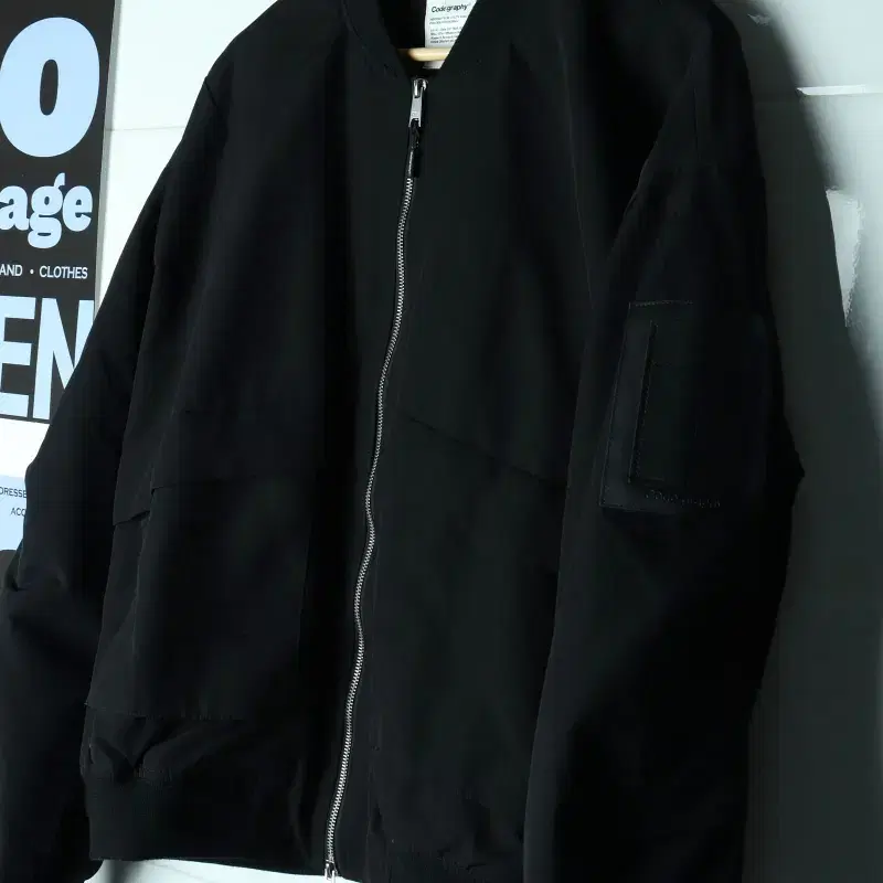 (L-XL) 코드그라피 집업 바람막이 점퍼자켓 MA1 마원-H39158