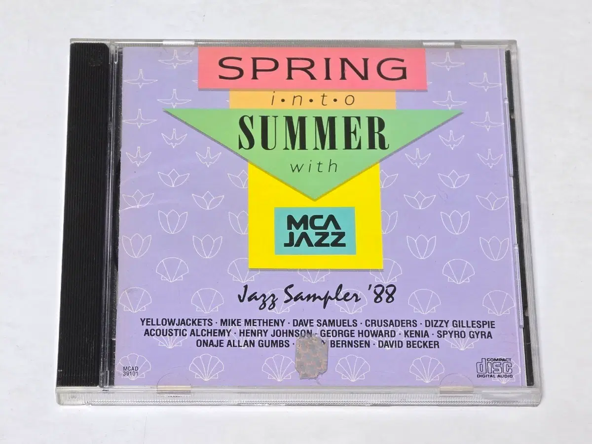1988년 수입 희귀 재즈 음반 CD (MCA Jazz Sampler '88)