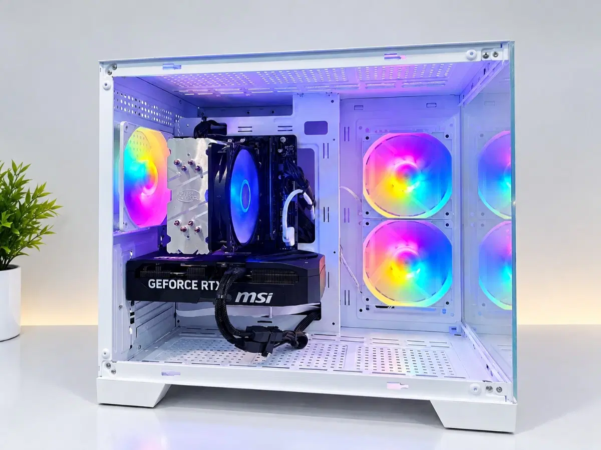 (새제품) i7 14700 MSI RTX5070 12G 최고급 게이밍 컴퓨터 풀셋 싸게 팝니다