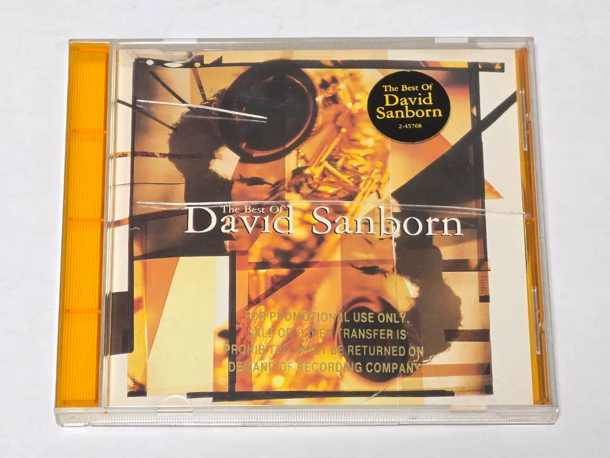 데이비드 샌본 베스트 (David Sanborn - The Best Of) US 프로모션 희귀반