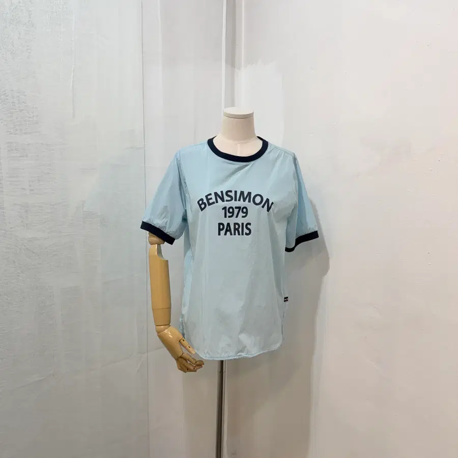 벤시몽 바람막이 나일론 반팔맨투맨 반소매티 반팔티 5077