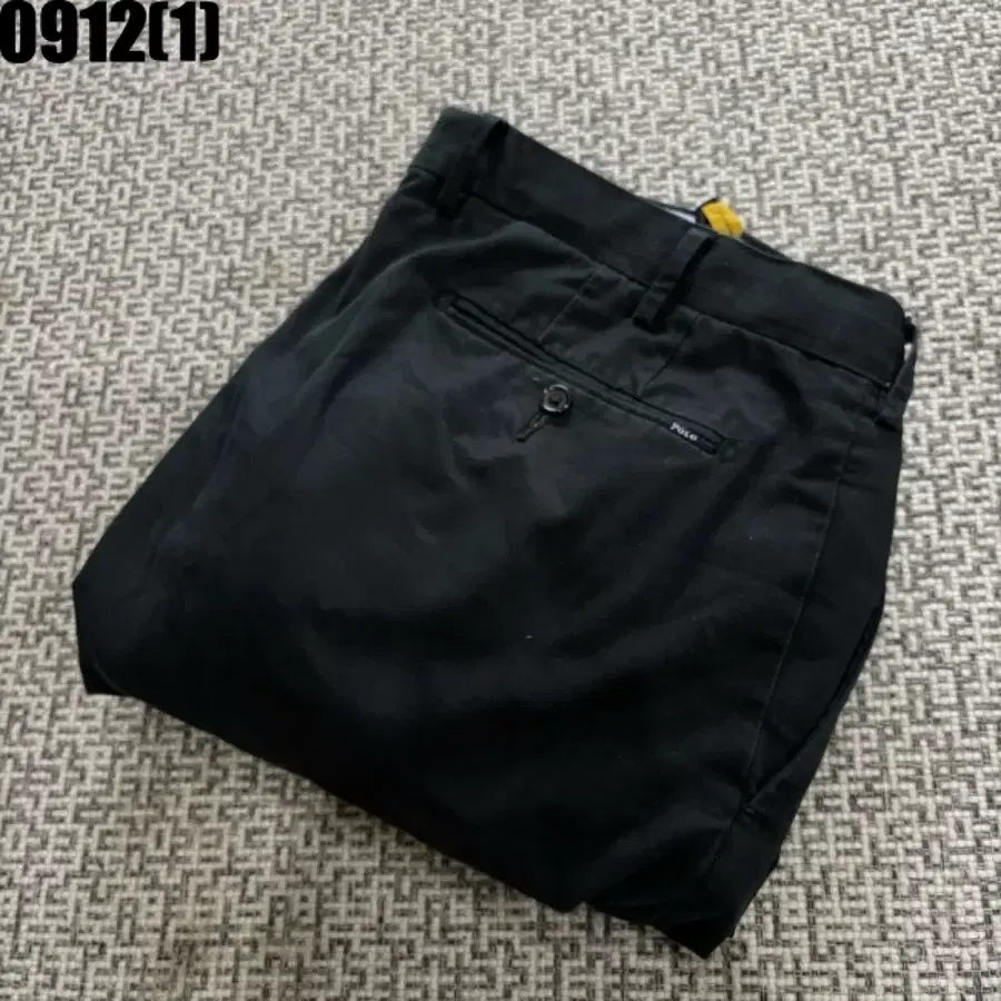 폴로 랄프로렌 블랙 팬츠 40