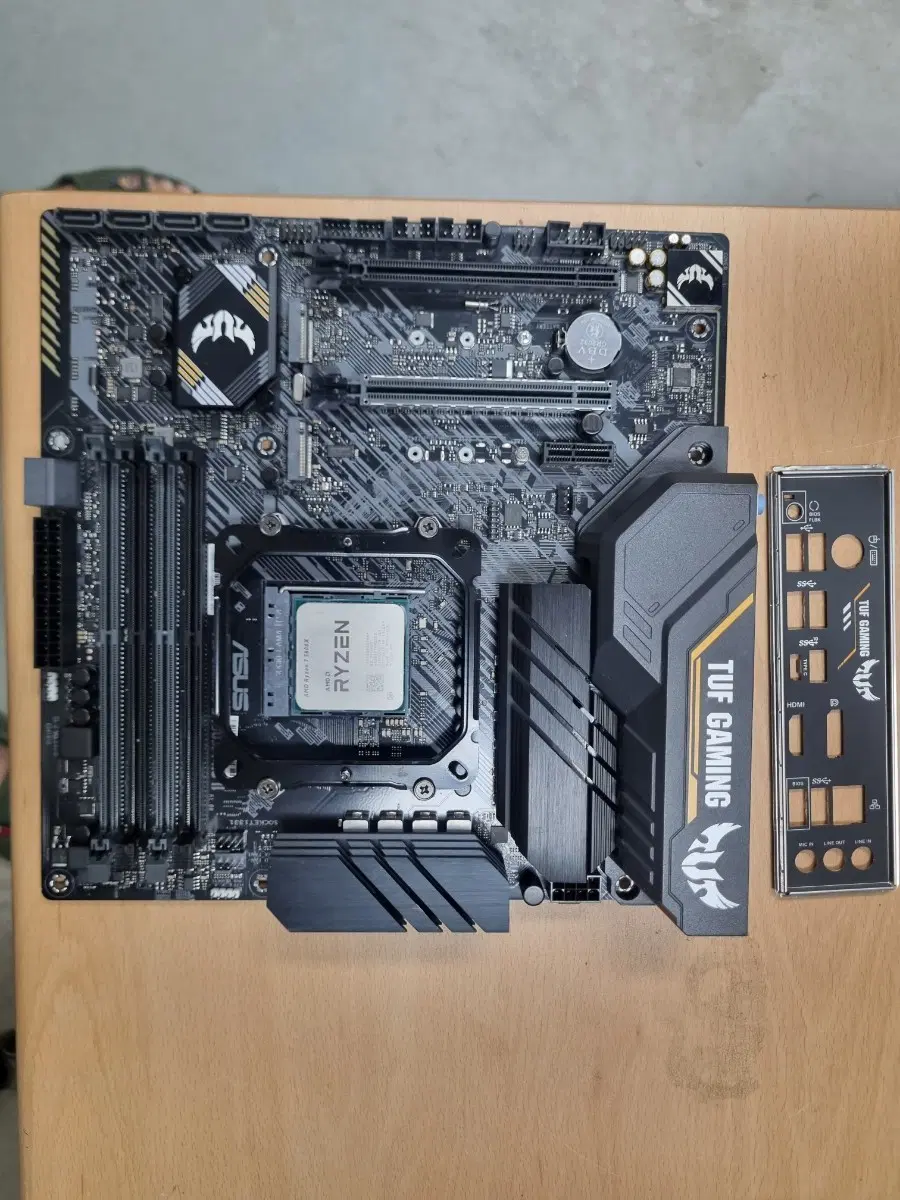 라이젠 5800X + tuf gaming b450m-pro 2