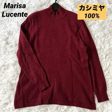 Marisa Lucente 마리사 루첸테 캐시미어 100% 하이넥 니트