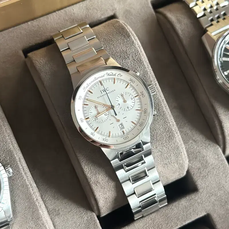 IWC GST 크로노그래프 메카쿼츠 시계