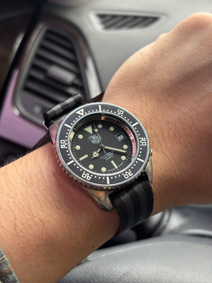 [1980s] Tag Heuer Deep Dive 1000m Ref 980.023N