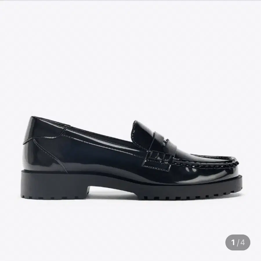 자라 zara 플랫폼 페니 로퍼 39사이즈