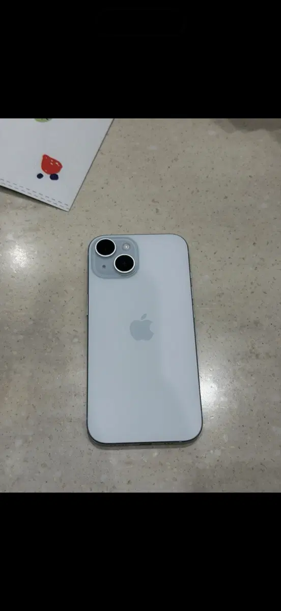 아이폰 15 128GB 블루 휴대폰