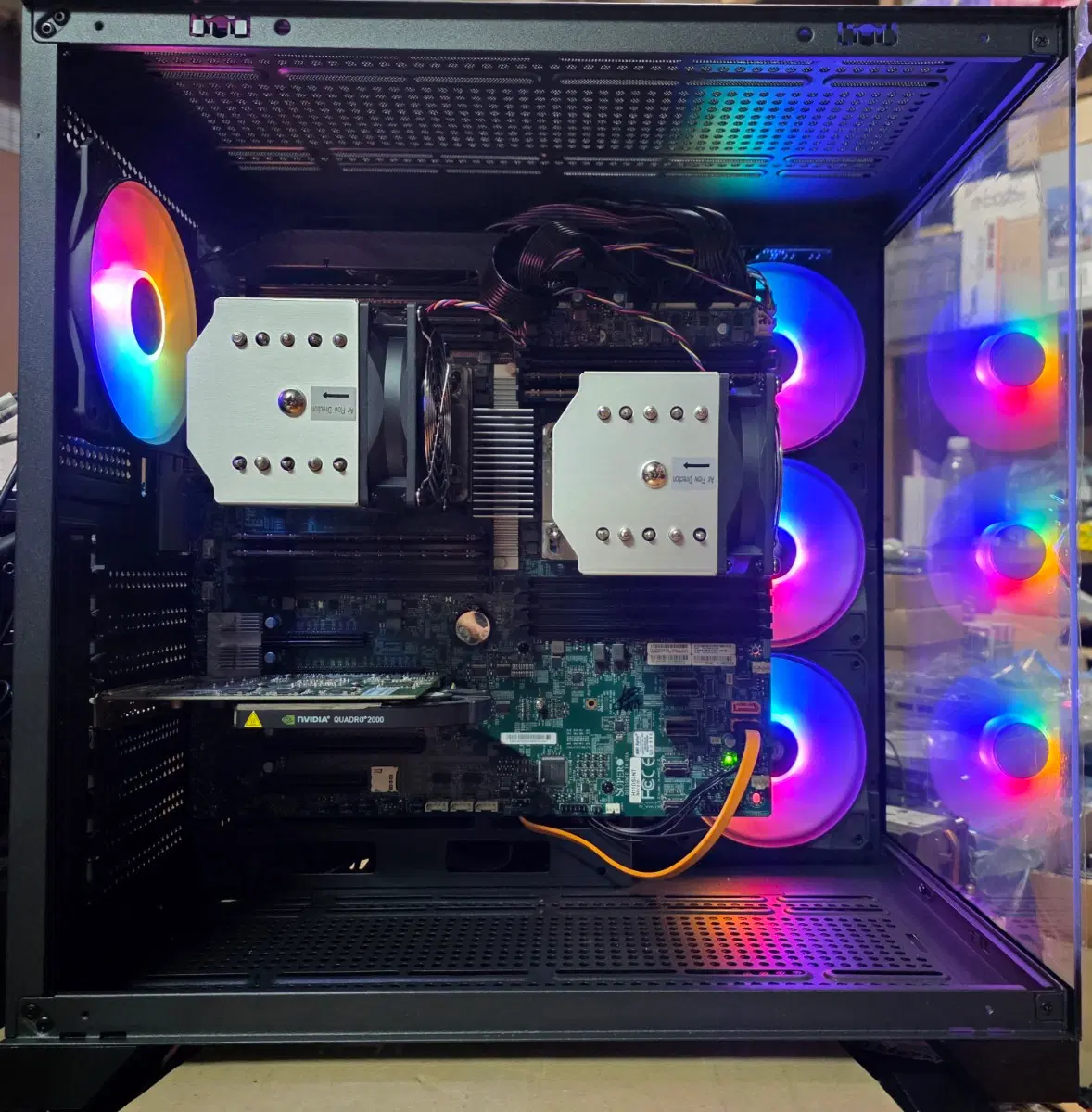 AMD EPYC 7F72 듀얼 48코어 96스레드 램256G 팝니다