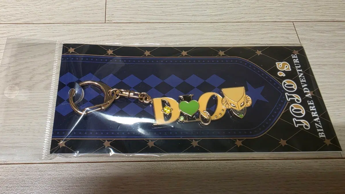 죠죠월드 모티브 키링(DIO) 미개봉