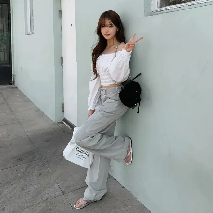 더바넷 듄 카고 팬츠 그레이 S