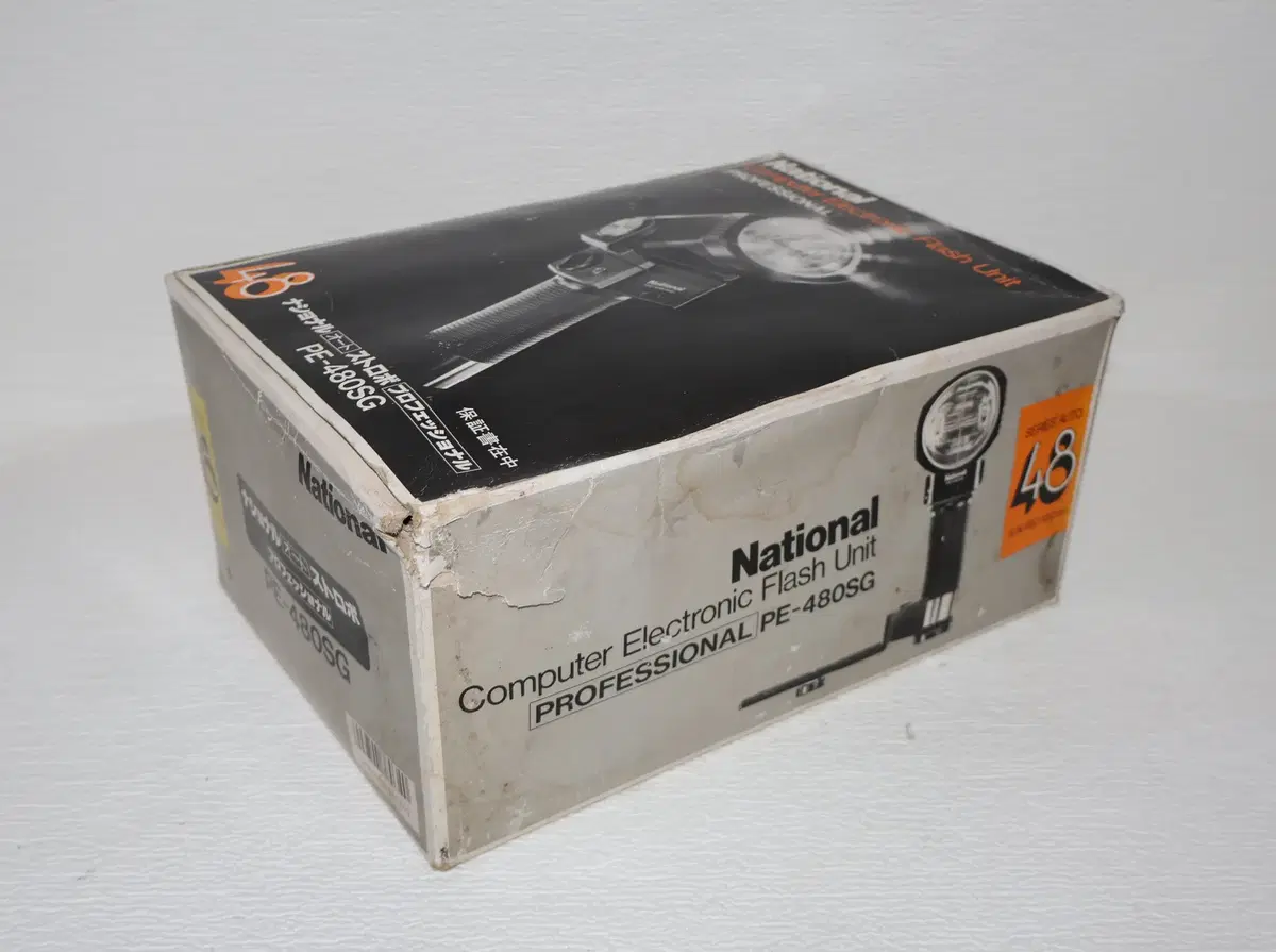 빈티지 카메라 national PE-480 SG 후레쉬 BOX본 미사용품