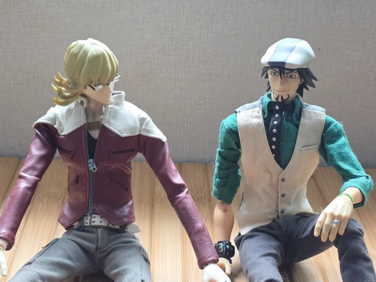 타이바니 tiger &bunny 12PM 타이거앤바니 피규어 약30센치 박스포함 일괄