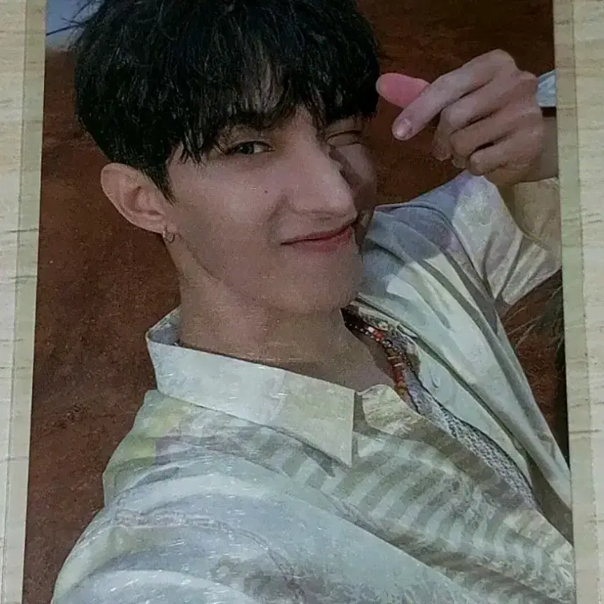 세븐틴 페더썬 위버스샵 특전 도겸포카
