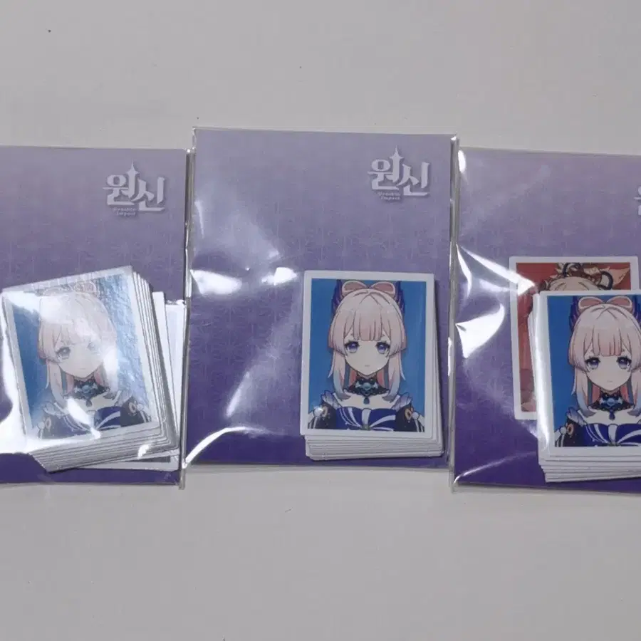 원신 카페 이나즈마 증명사진 세트
