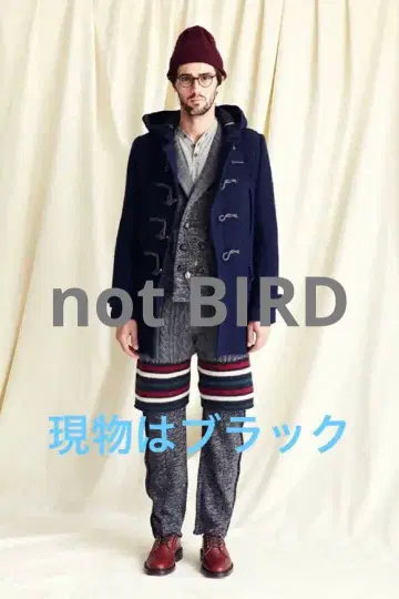 미사용 not BIRD 노트버드 더플 코트 자켓 bark