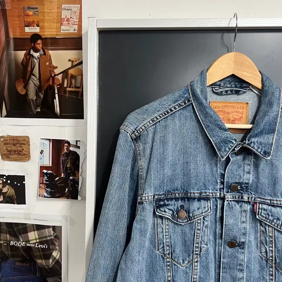 Levis 리바이스 연청 3세대 데님 트러커