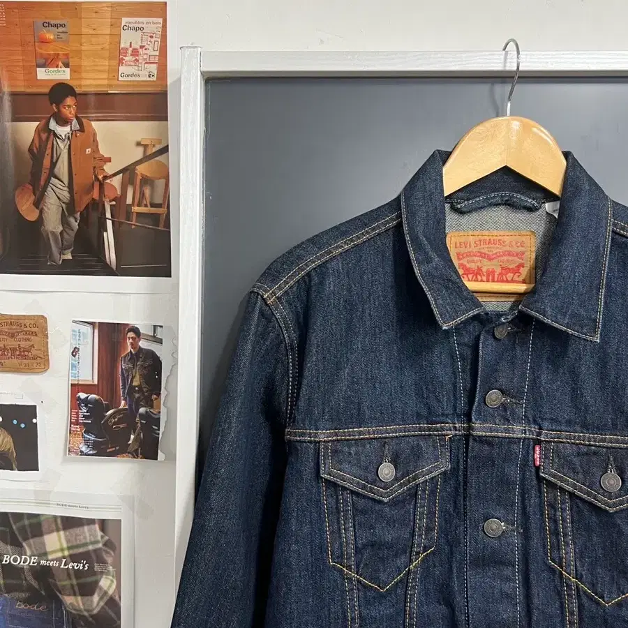 Levis 리바이스 72334 인디고 3세대 데님 트러커