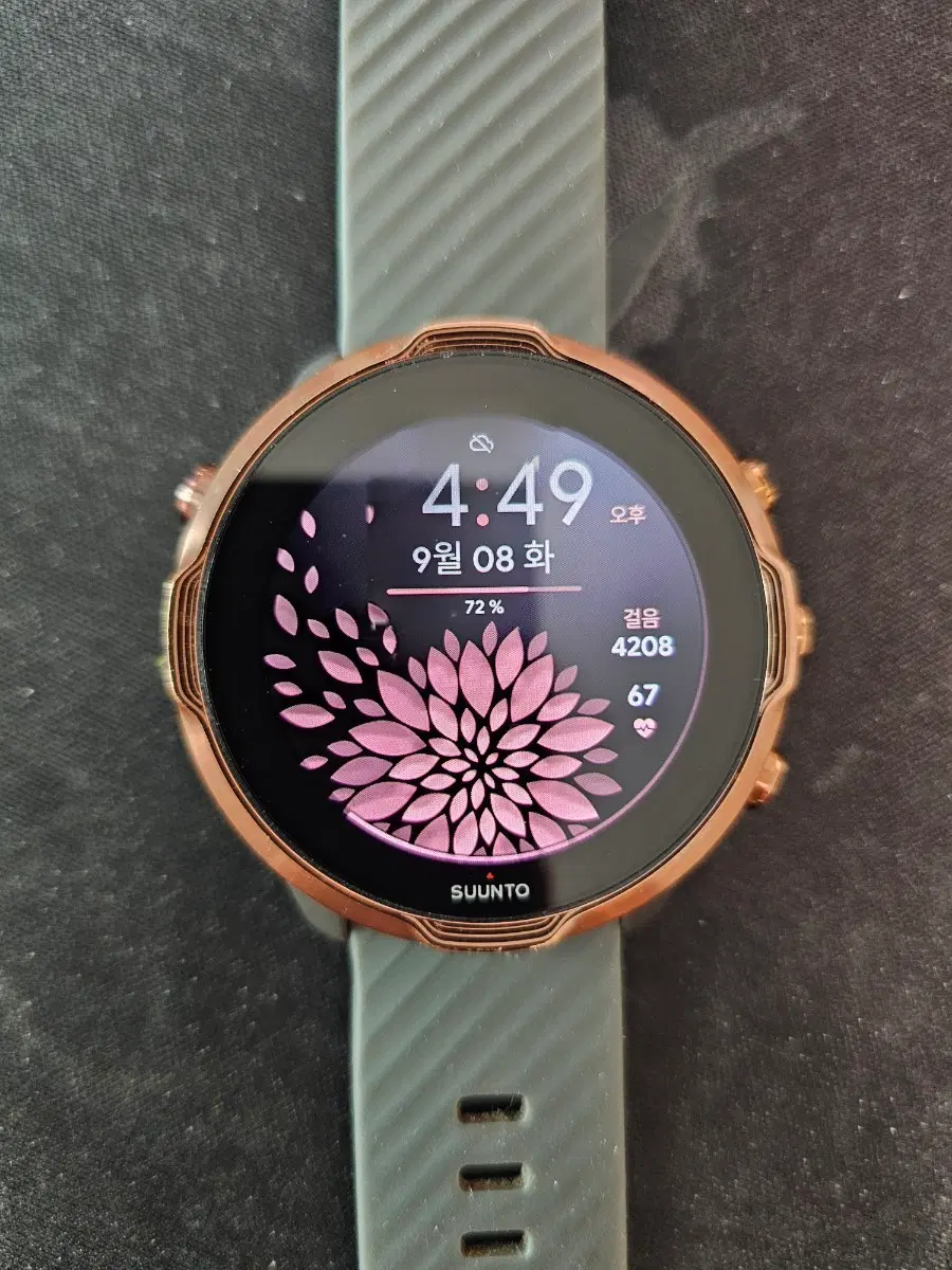 순토7 GPS 그라파이트 스포츠 시계