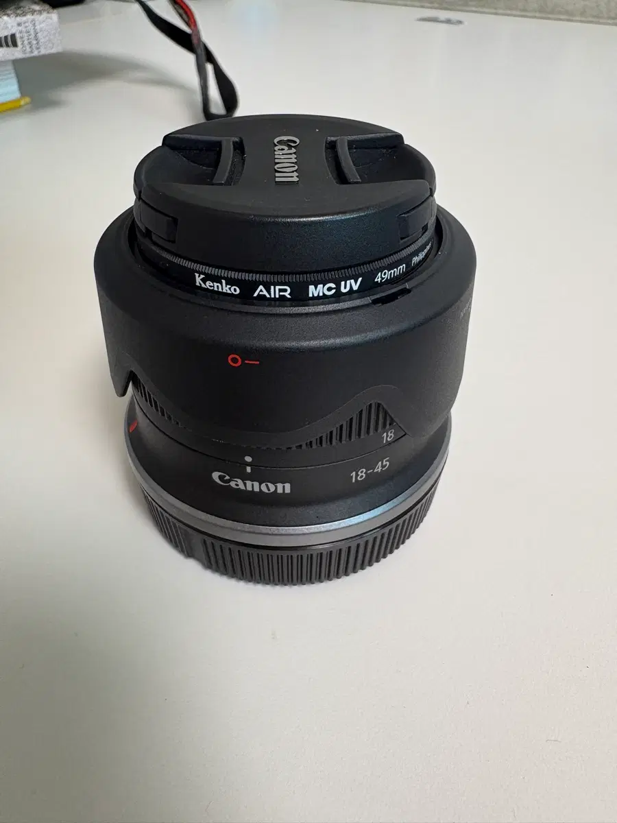 캐논 RF-S 18-45mm F4.5-6.3 IS STM 렌즈(필터ㅇ)
