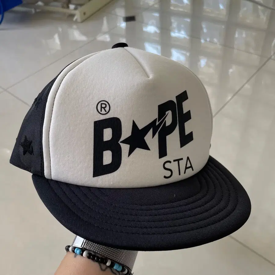 Bape 베이프 sta mesh cap