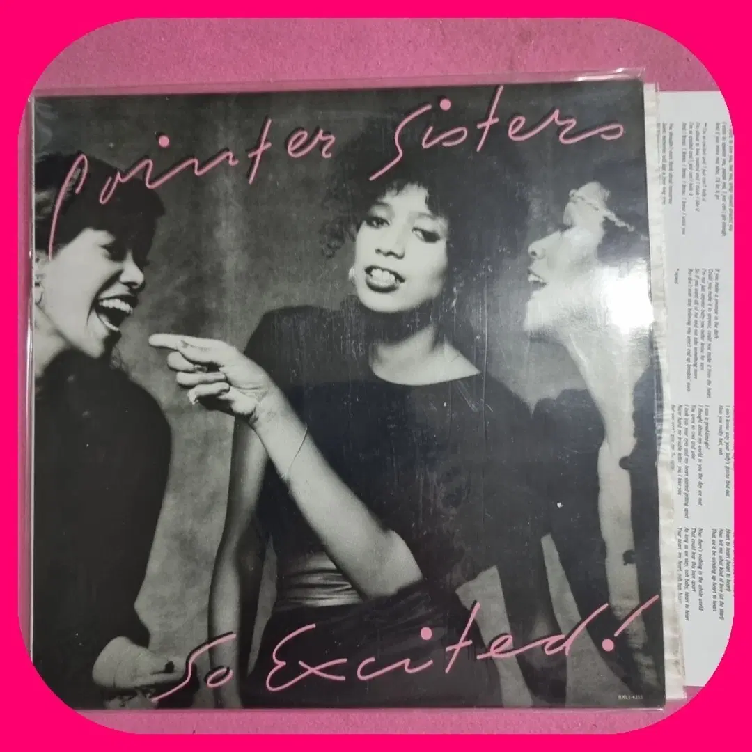 포인터 시스터즈 LP.NM/NM