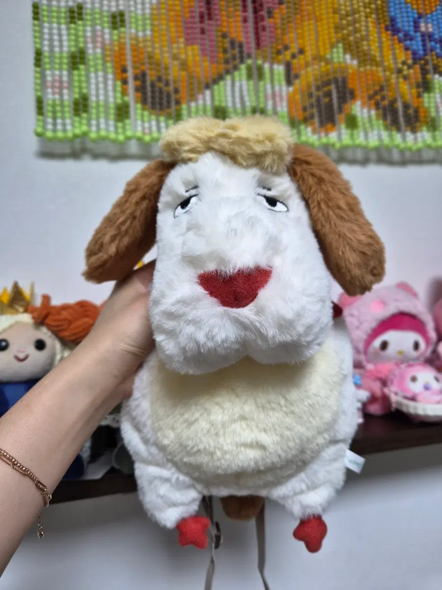 지브리파크한정 흰 가방