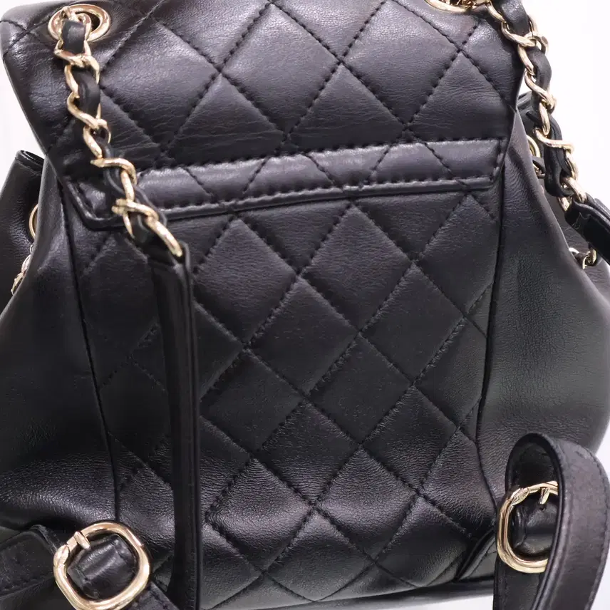 샤넬 중고 듀마 원포켓 스몰 백팩 블랙 AS2908 CHANEL 사진 3