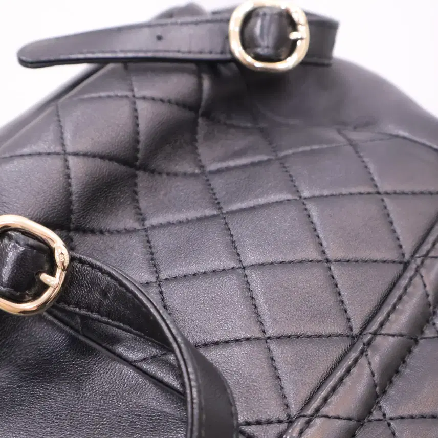 샤넬 중고 듀마 원포켓 스몰 백팩 블랙 AS2908 CHANEL 사진 5