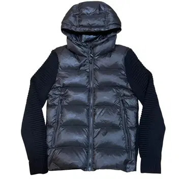 CP Company 씨피 컴퍼니 다운 자켓 니트 Y2K 블랙