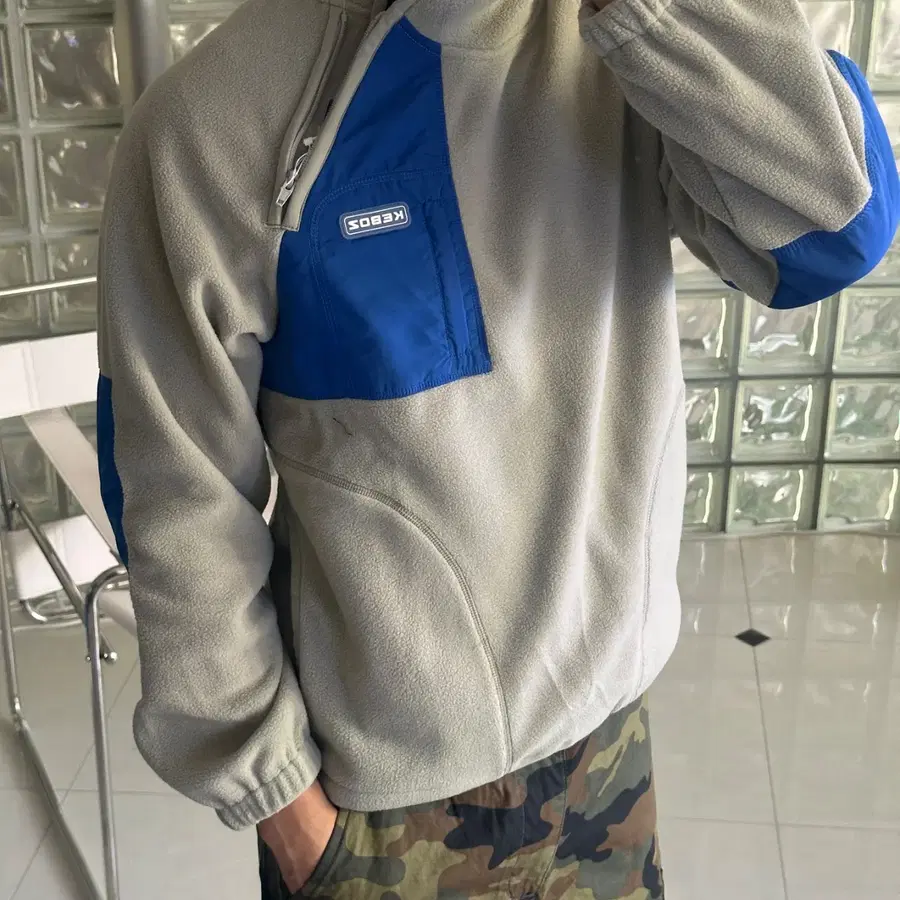 Japanese brand 재팬 fleece pullover