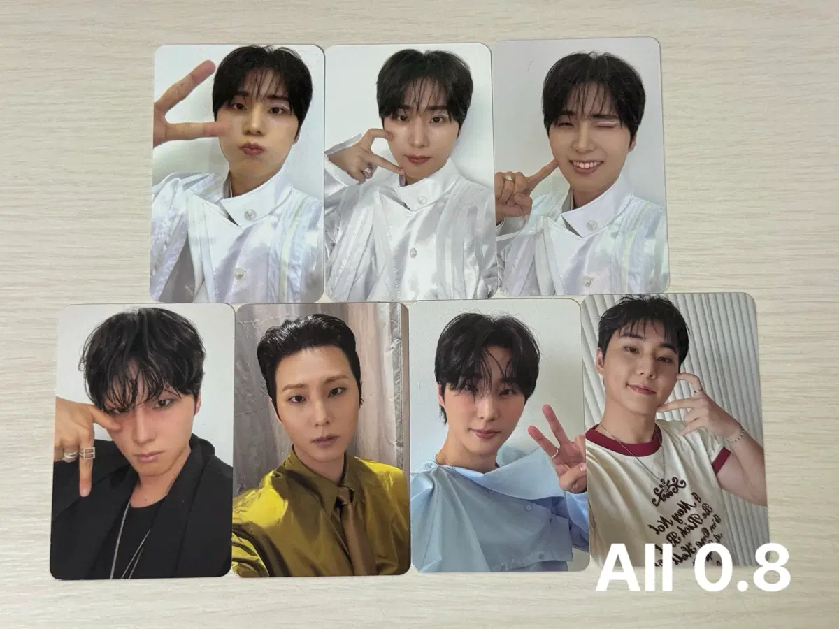 데이식스 영케이 강영현 셧더도어 포카 일괄 양도 판매