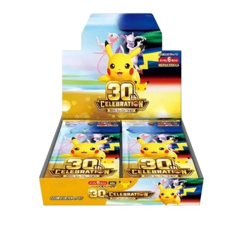 (대량주문할인)30주년 포켓몬 카드게임 MEGA 30주년 셀러브레이션 확장팩(일본판)