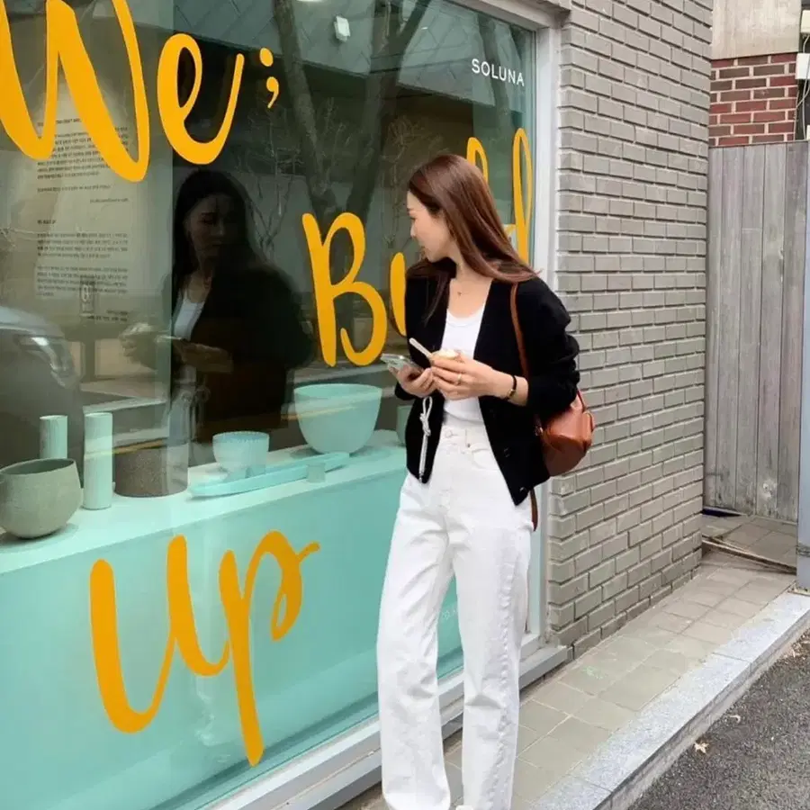 (새상품)르깜봉 울캐시미어 가디건 블랙 /오르,pvcs,유메르,그레이룸,드파운드,더캐시미어