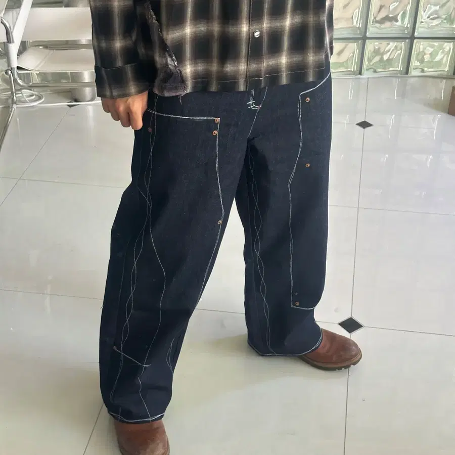 HIGH GATE 하이 게이트 denim pants