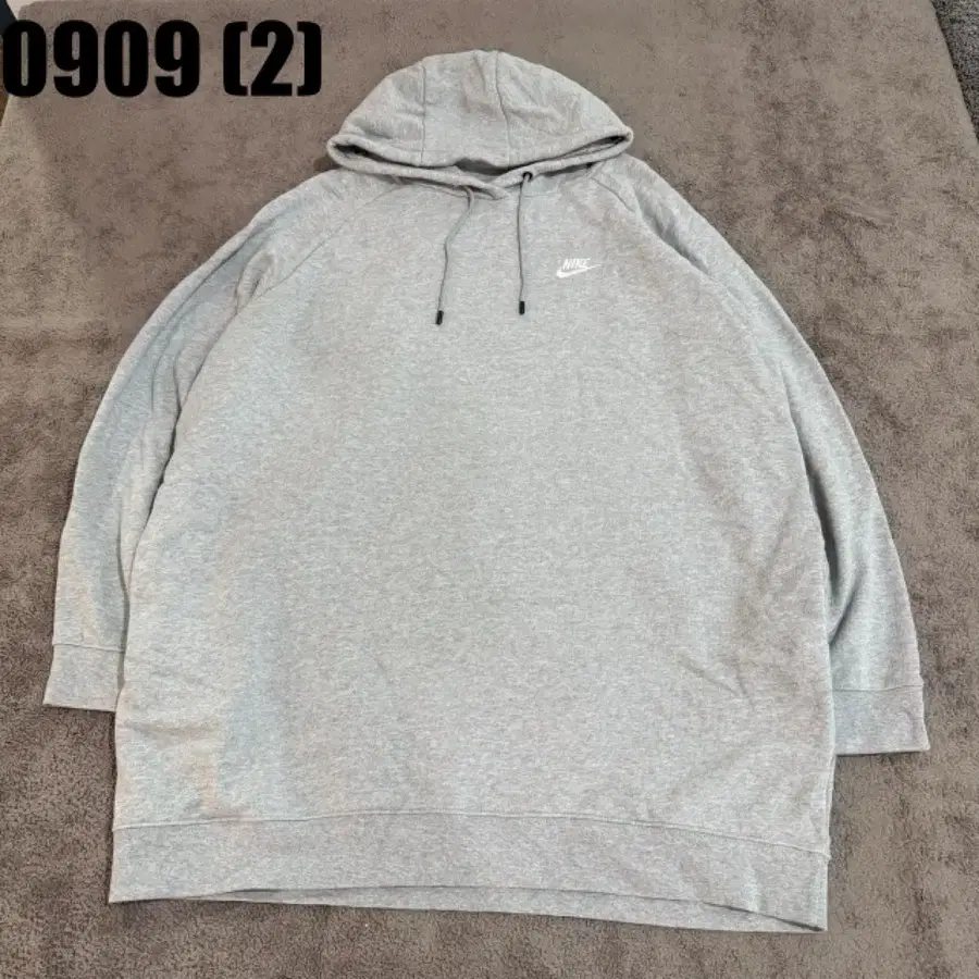 나이키 후드티 회색 XL
