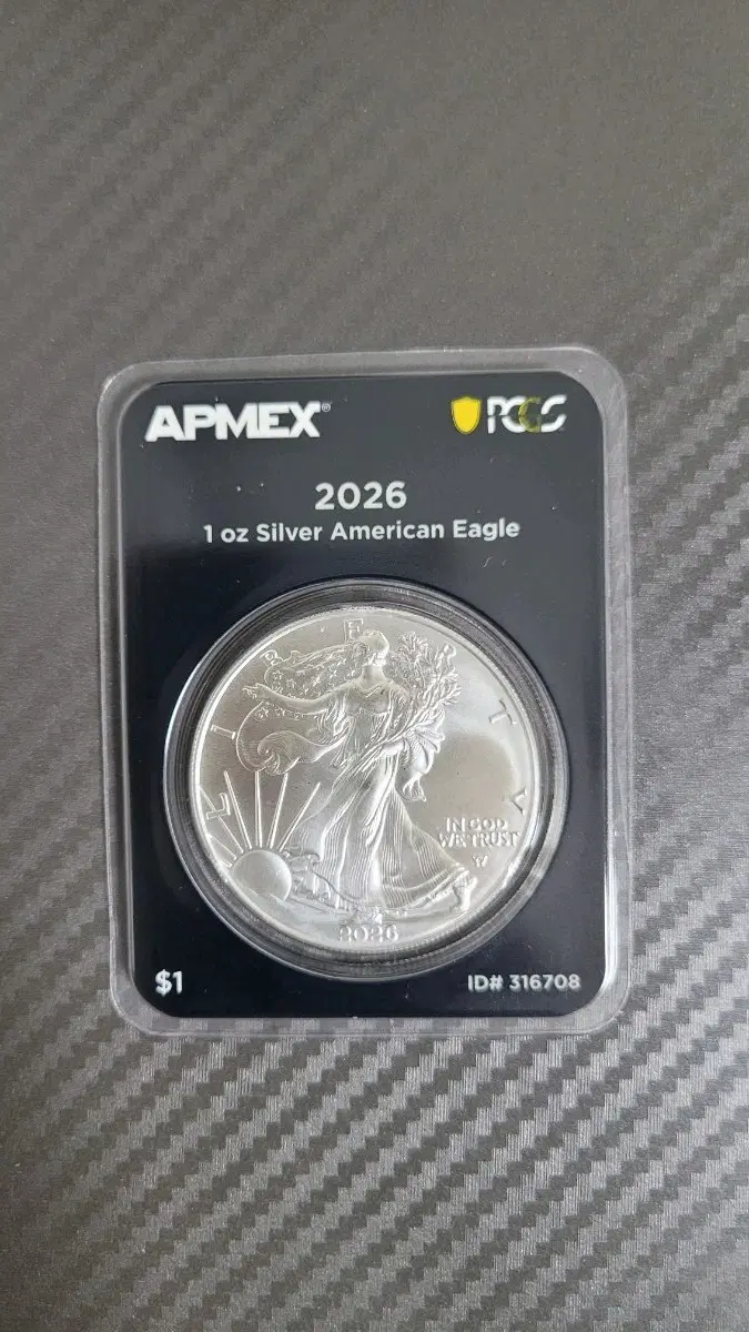 2026 1온스 실버 아메리칸 이글 PCGS 인증 은화