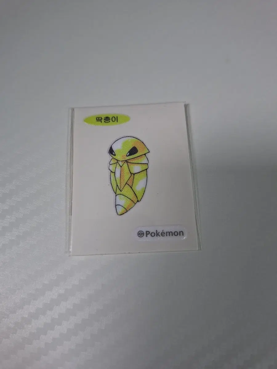 포켓몬 띠부씰 아트워크 딱충이