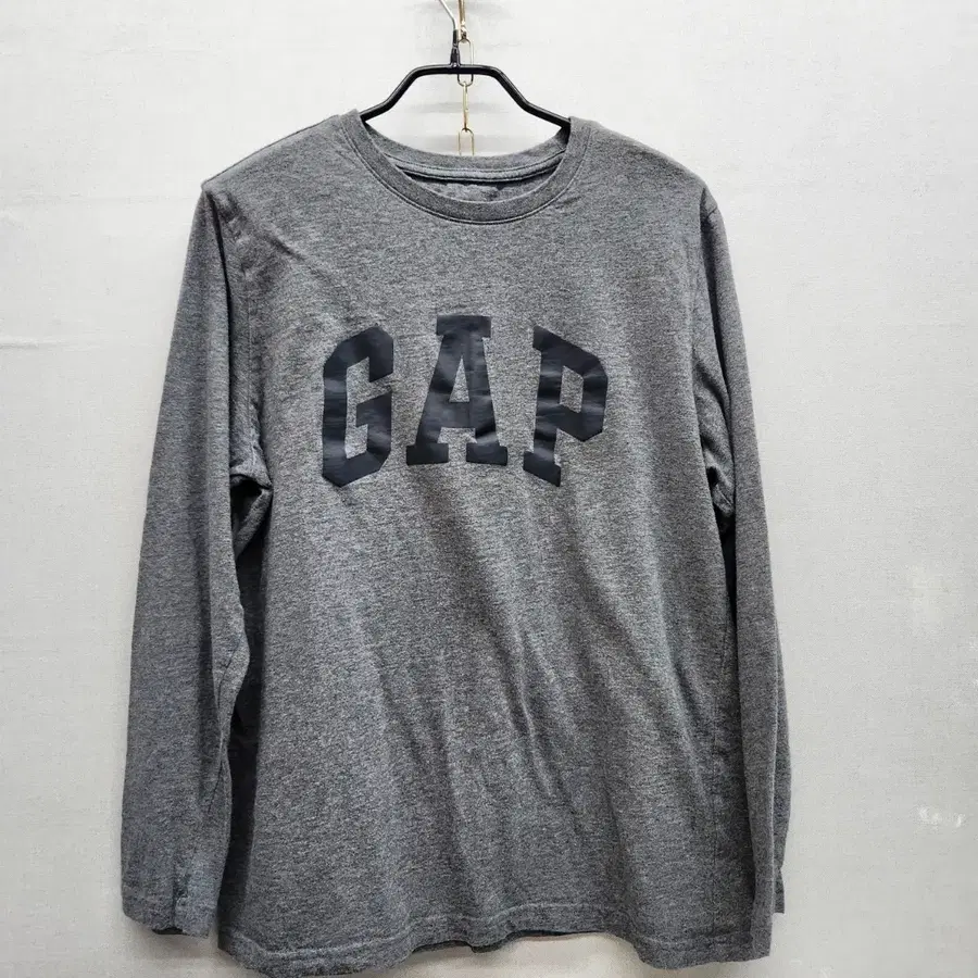 GAP 갭 빅로고 프린팅 롱슬리브 긴팔티 S(M)