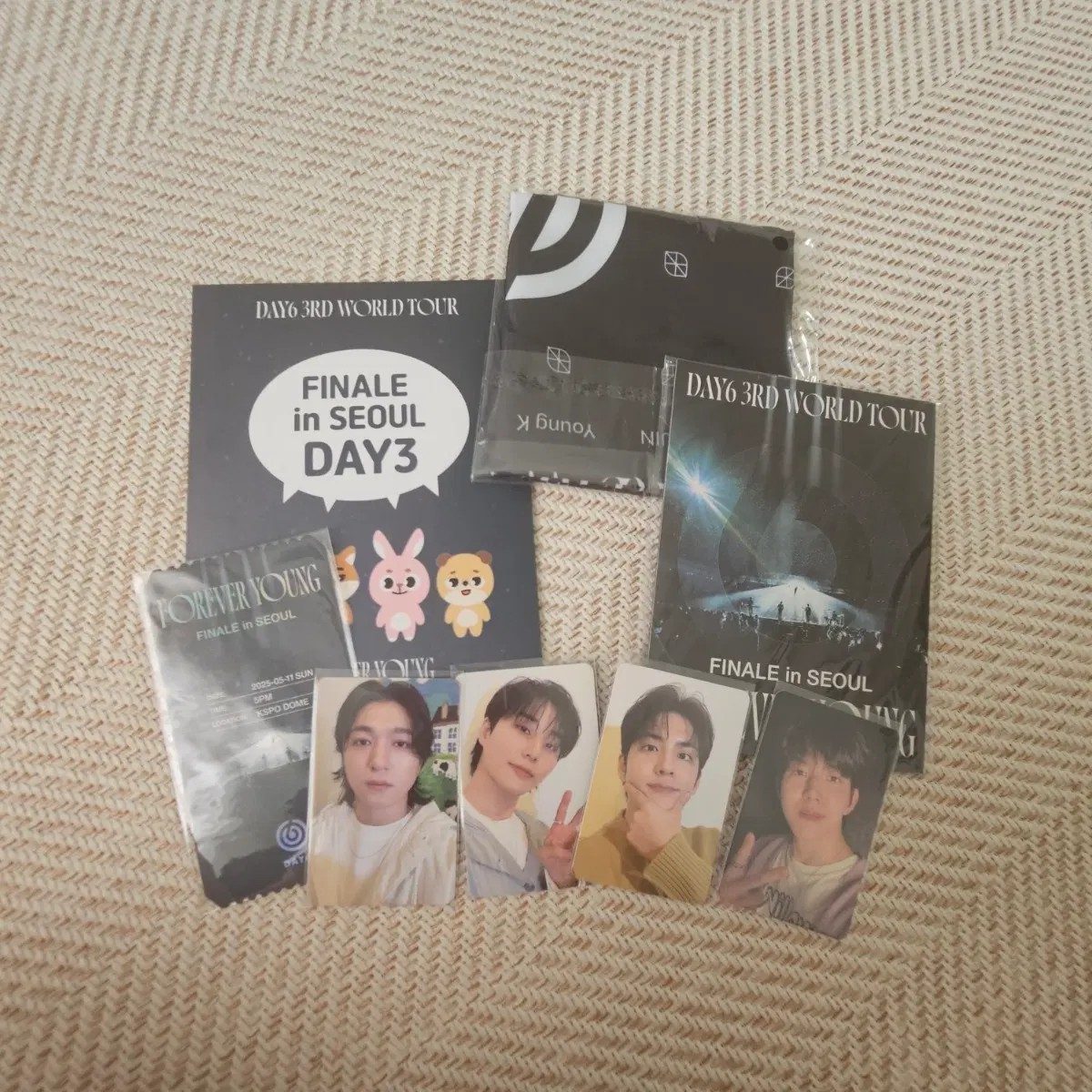 데이식스 forever young 앙콘 입장키트