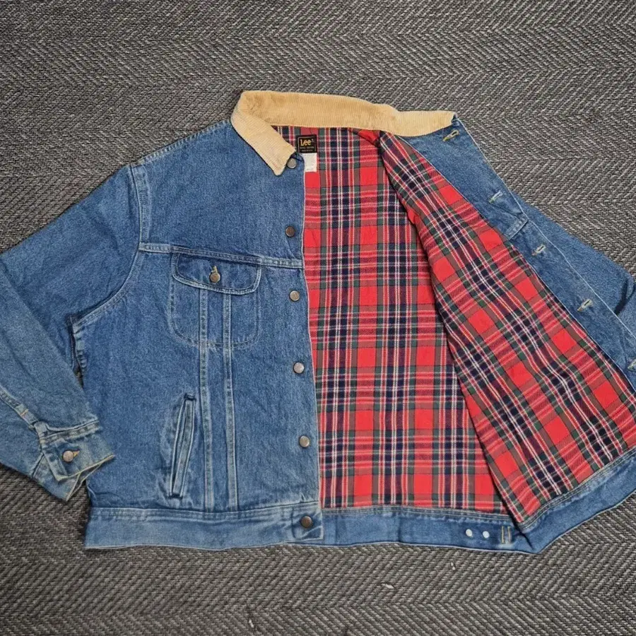 [XL]90s USA Lee 스톰라이더 타탄체그 -B325