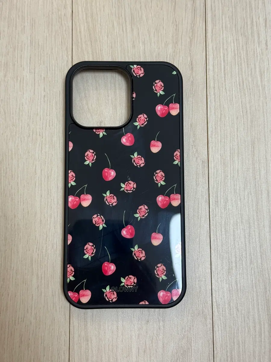 글로니 black cherry bumper case 16프로맥스